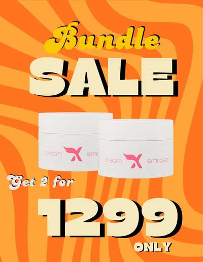 Pack of 2 CreamXemirates – Skin Brightening, Anti-Acne, Anti-Pigmentation & Glow Boosting Face Cream