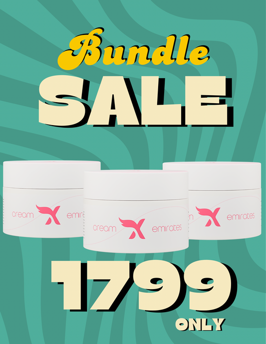 Pack of 3 CreamXemirates – Skin Brightening, Anti-Aging, & Glow Boosting Face Cream for All Skin Types