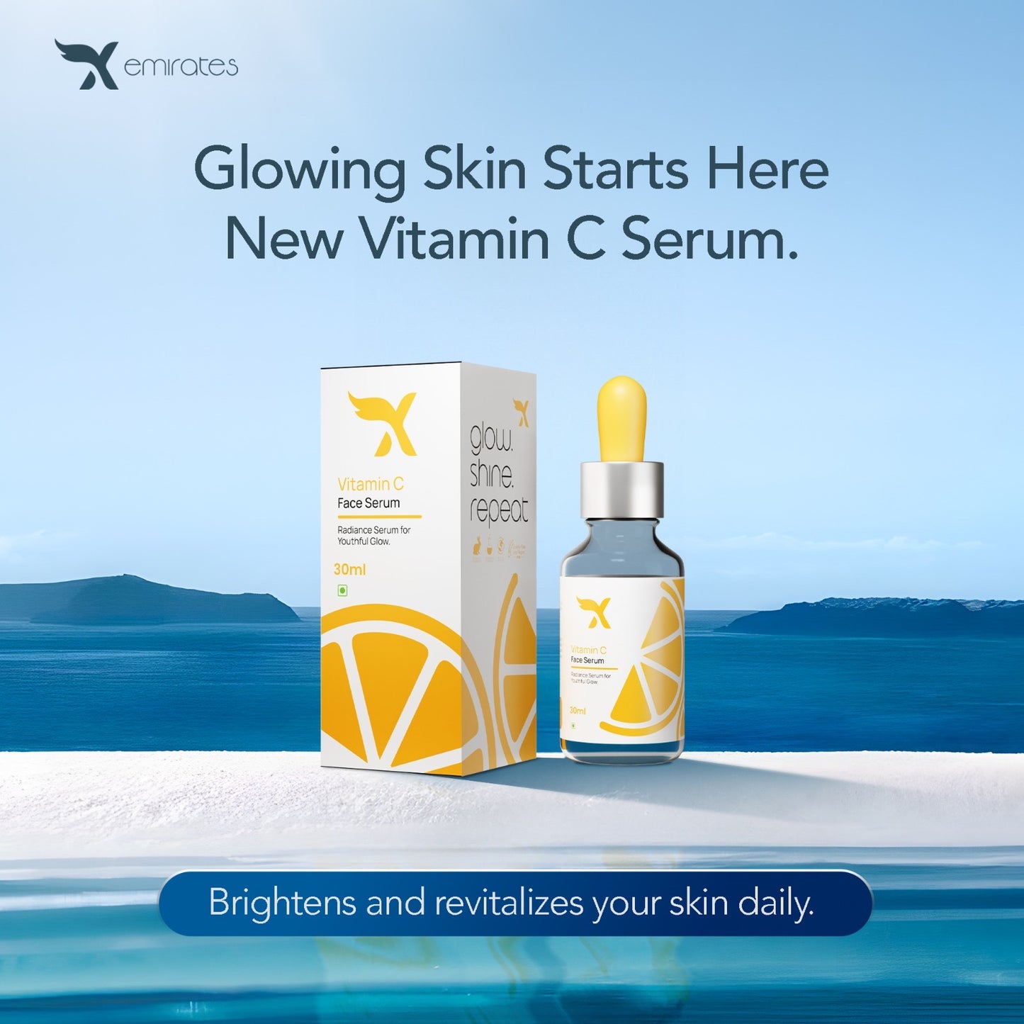 Vitamin C Face Serum – Bright, Even-Toned & Glowing Skin