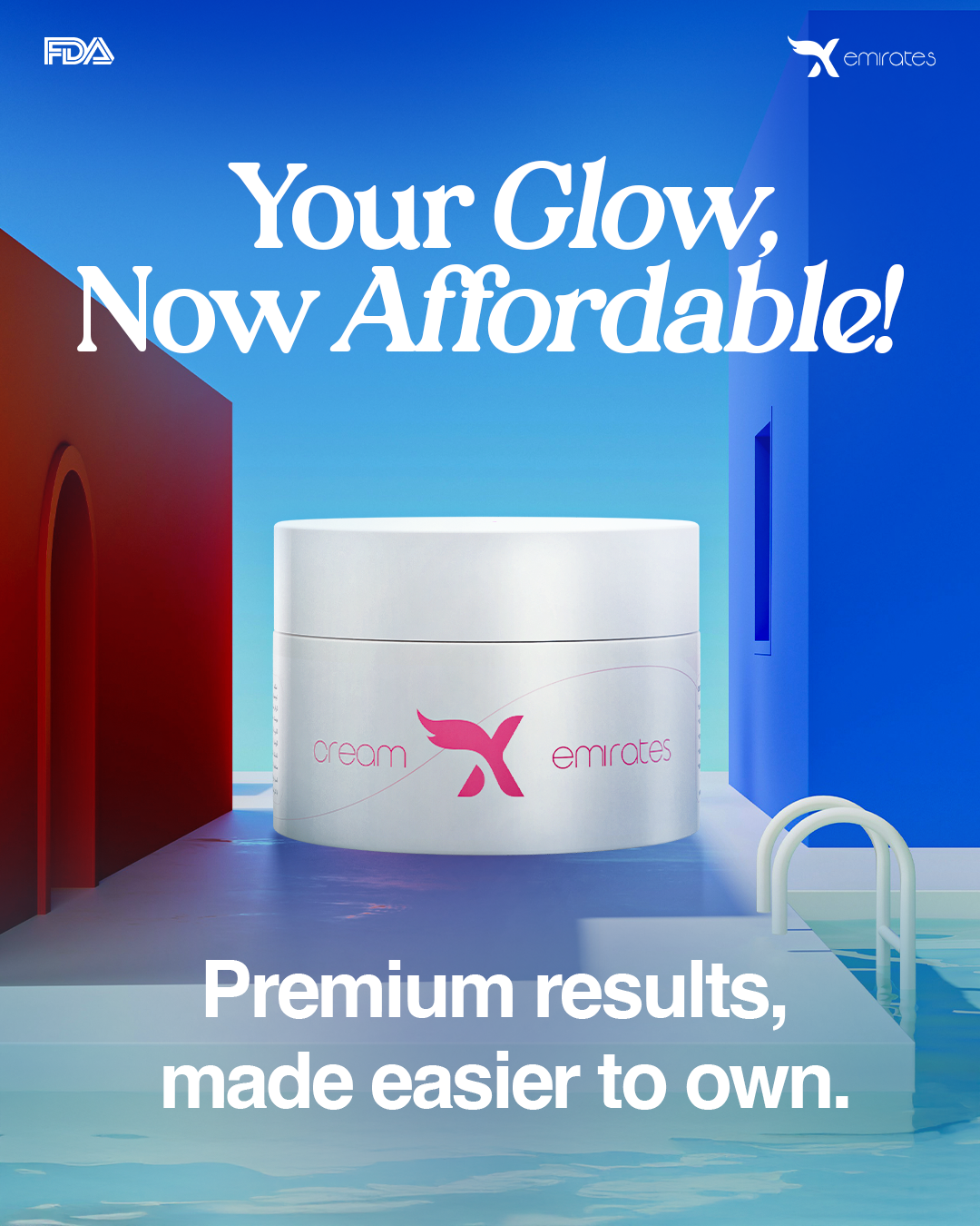 Pack of 2 CreamXemirates – Skin Brightening, Anti-Acne, Anti-Pigmentation & Glow Boosting Face Cream