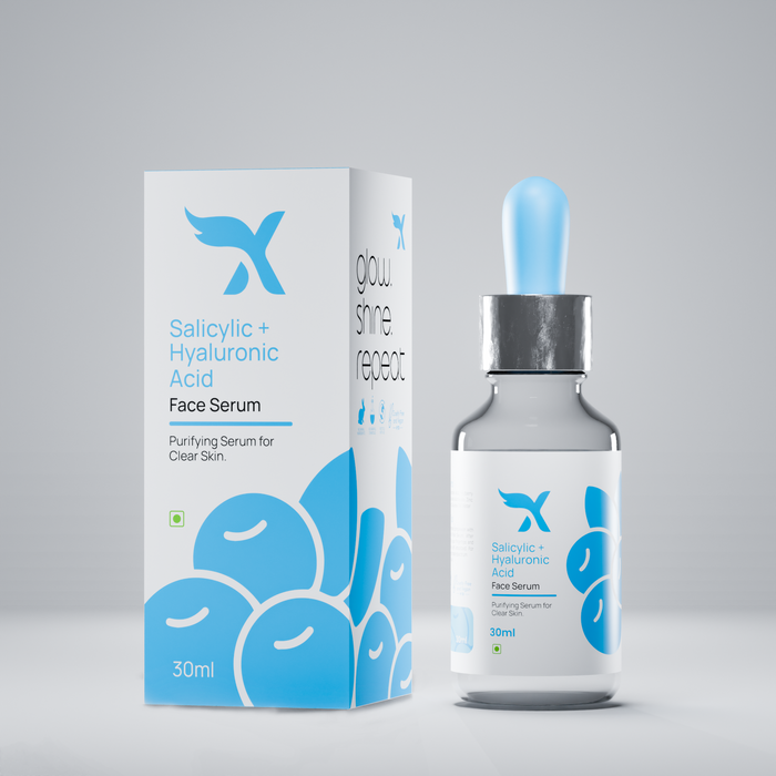 Salicylic Acid + Hyaluronic Acid Serum – Clear, Hydrated & Glowing Skin