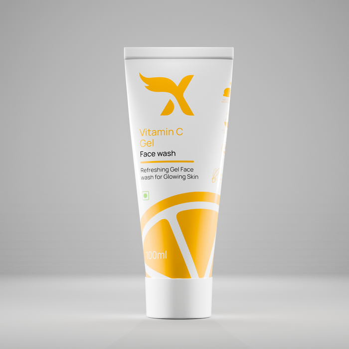 Vitamin C Gel Face Wash – Brightening, Anti-Acne & Oil Control Cleanser for Glowing Skin